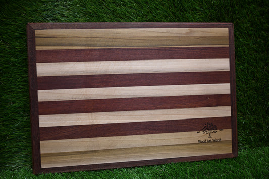 Handcrafted Chopping Board – Mixed Hardwood