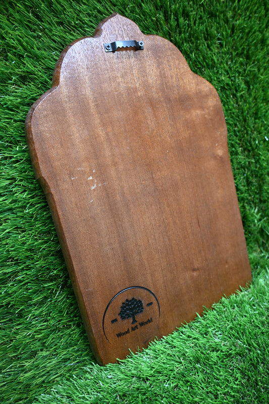 Carved Wooden Icon – Sapele wood