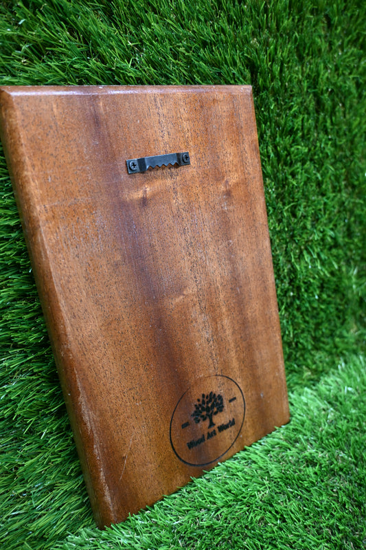 Carved Icon – Sapele wood