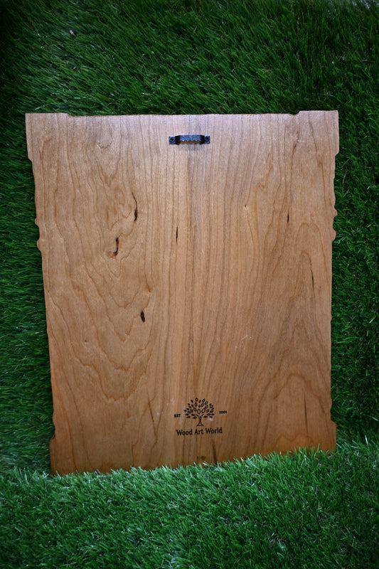 Jesus Christ Carved Icon - Cherry wood