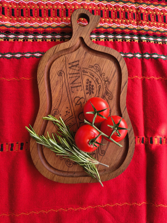 Cutting board made of Jatoba (Brazilian Cherry)
