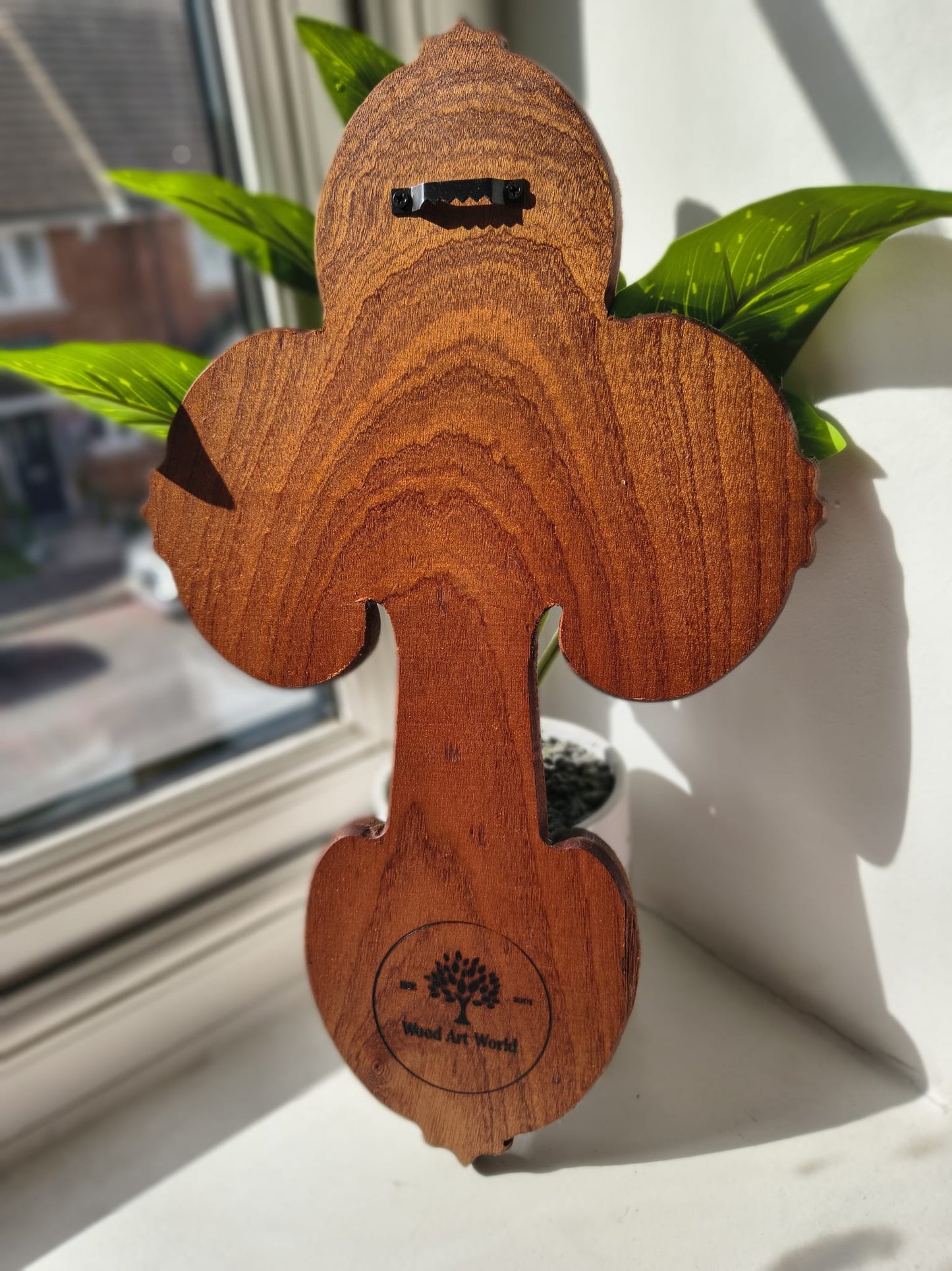 Carved Cross with Decorative Ornaments