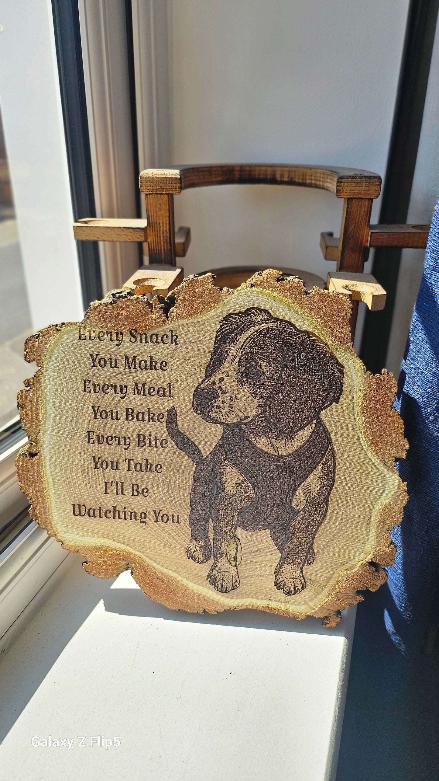 Personalised Laser-Engraved Wood Art