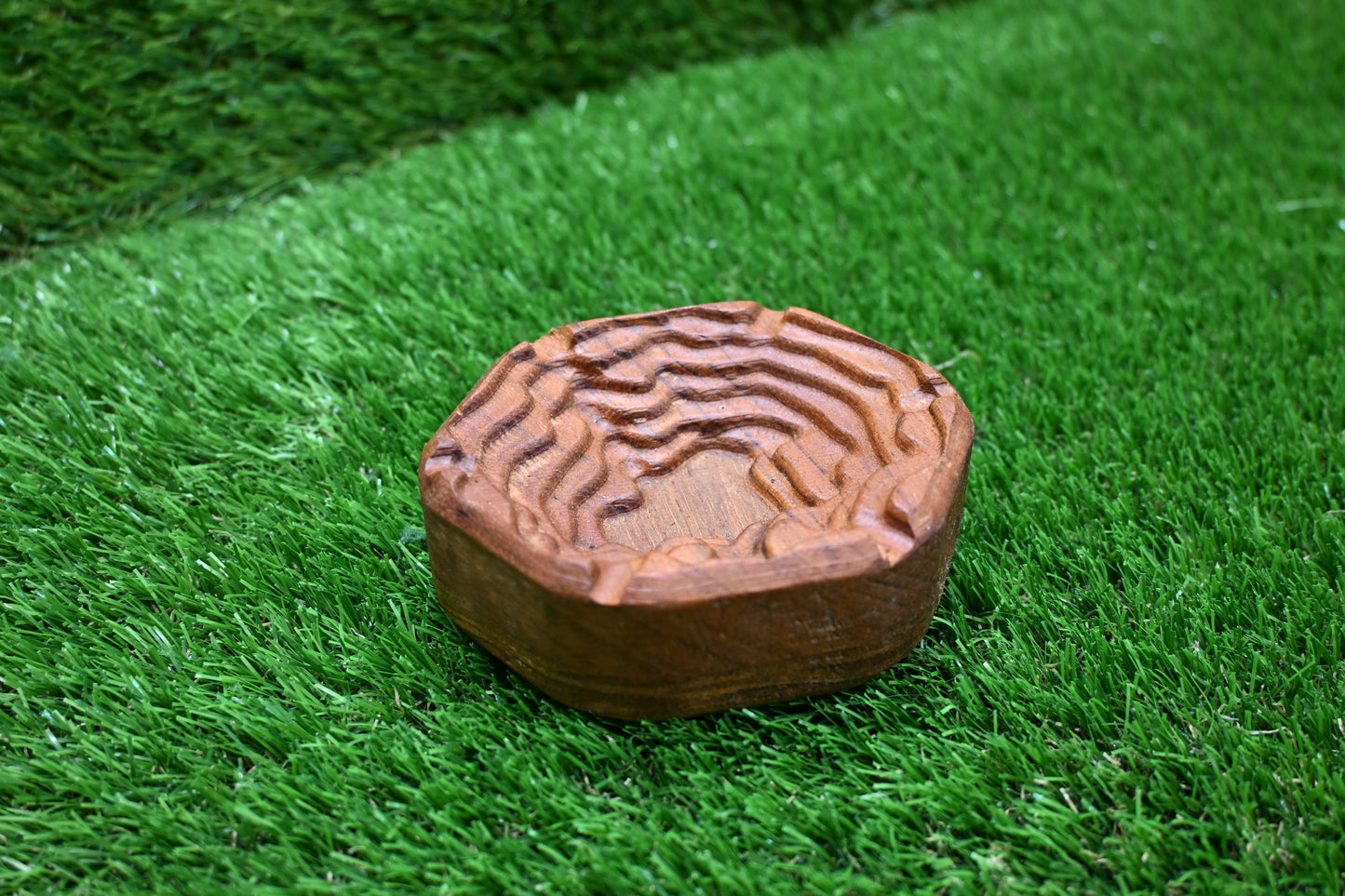 Wooden Ashtray – Unique Pattern