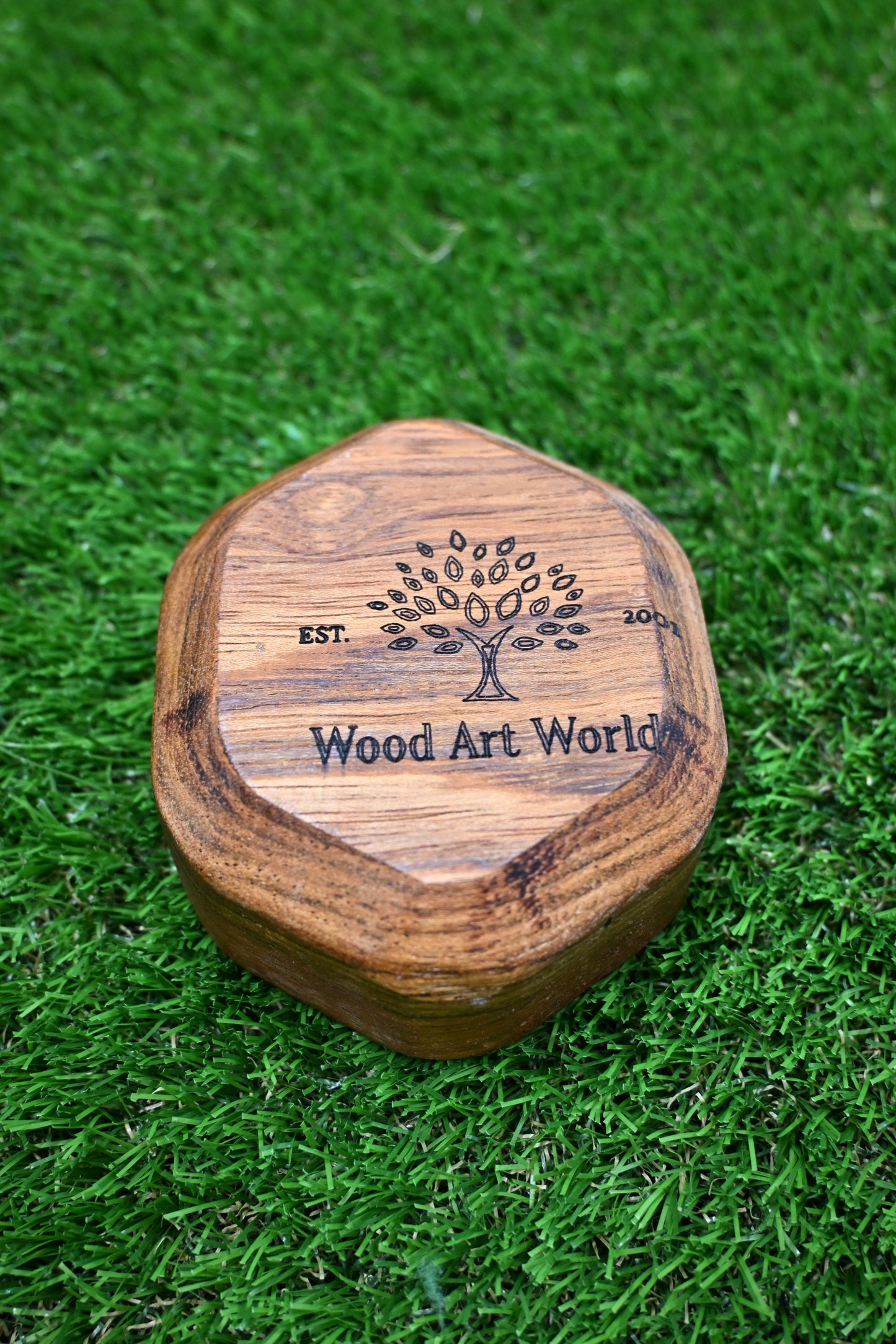 Wooden Ashtray – Unique Pattern