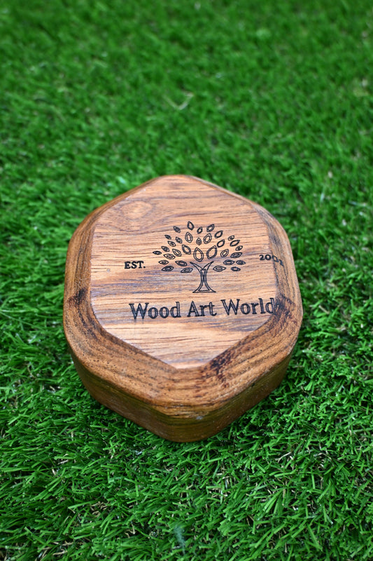 Wooden Ashtray – Unique Pattern