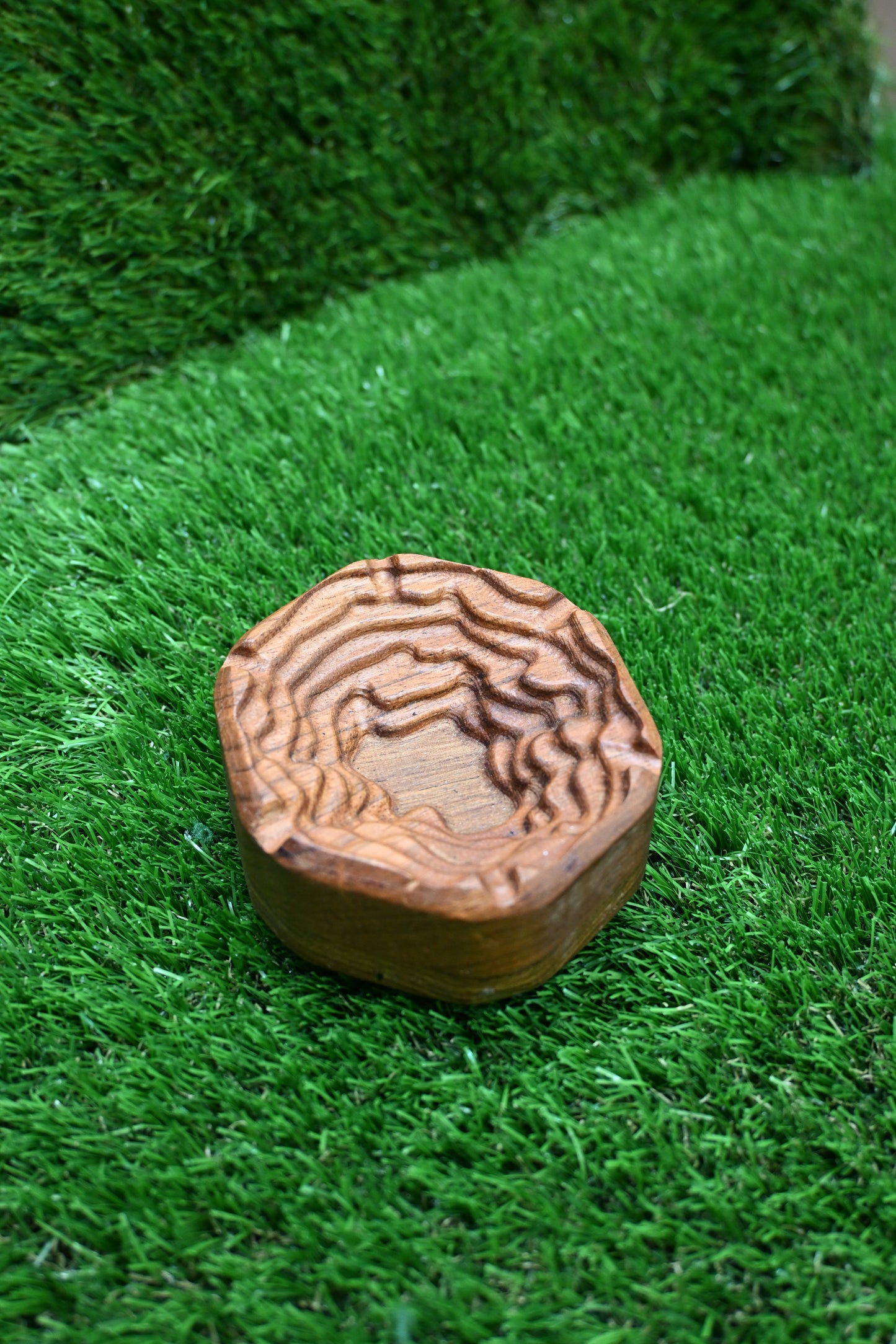 Wooden Ashtray – Unique Pattern