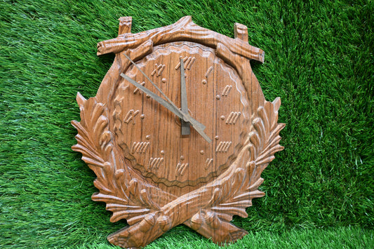 Wooden Wall Clock – Jatoba