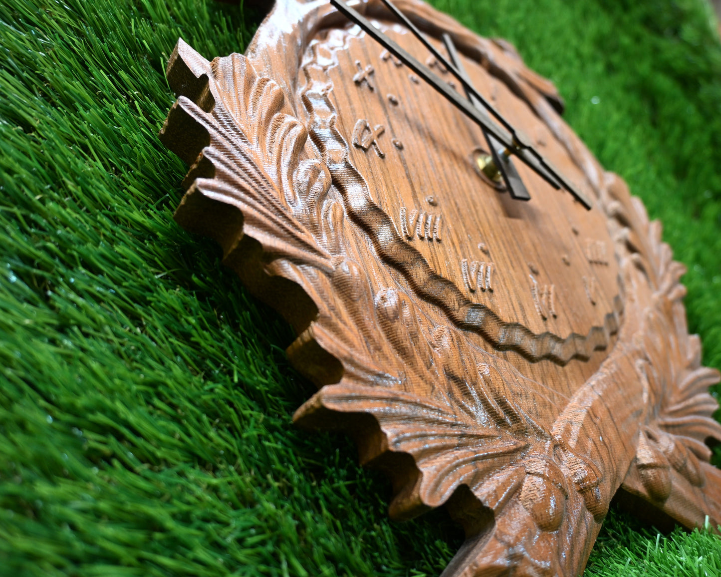 Wooden Wall Clock – Jatoba