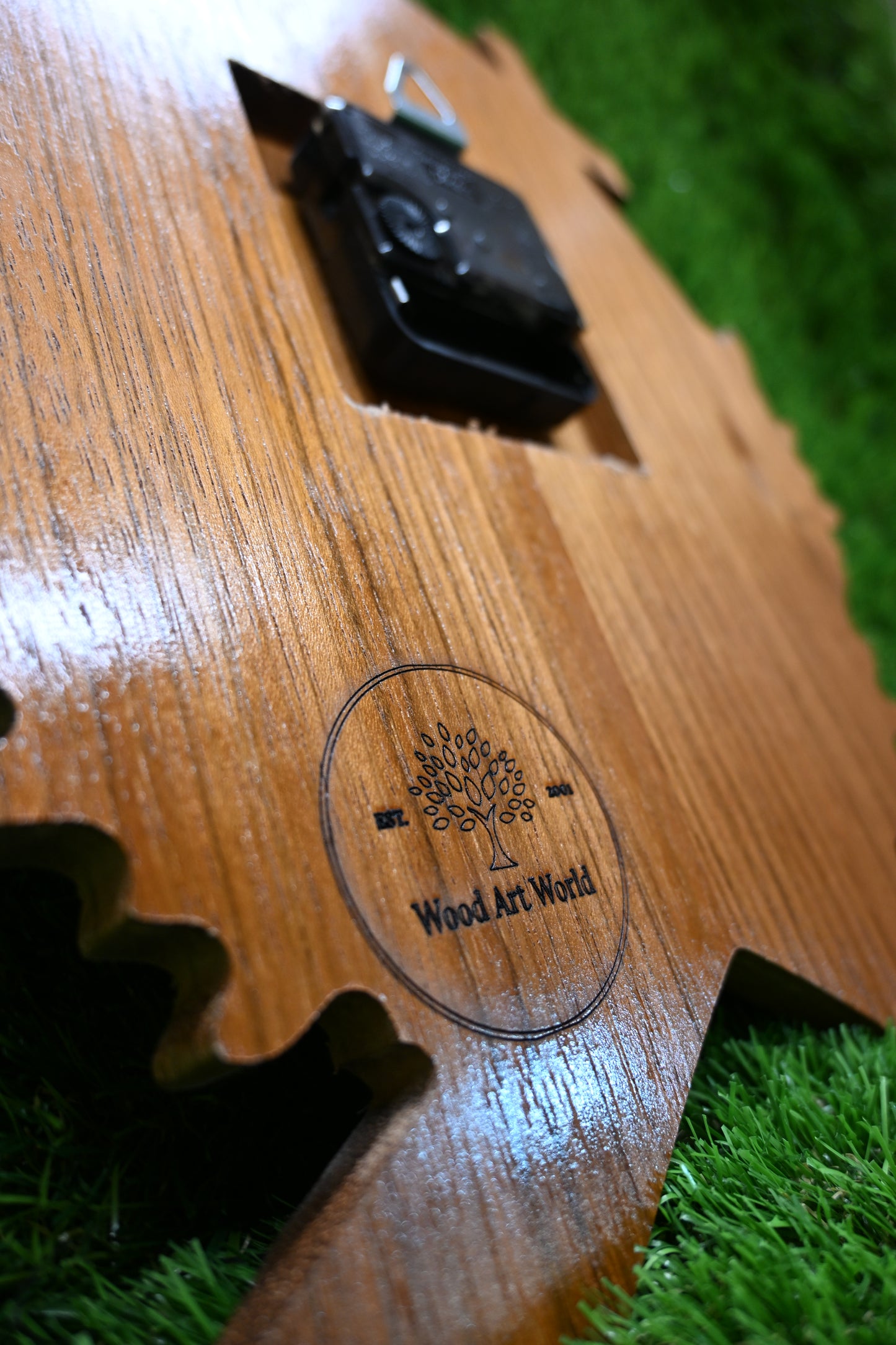 Wooden Wall Clock – Jatoba