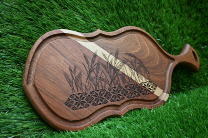 Cutting Board – Jatoba & Oak wood