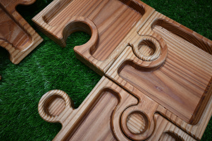 Puzzle Serving Tray – Pine Wood