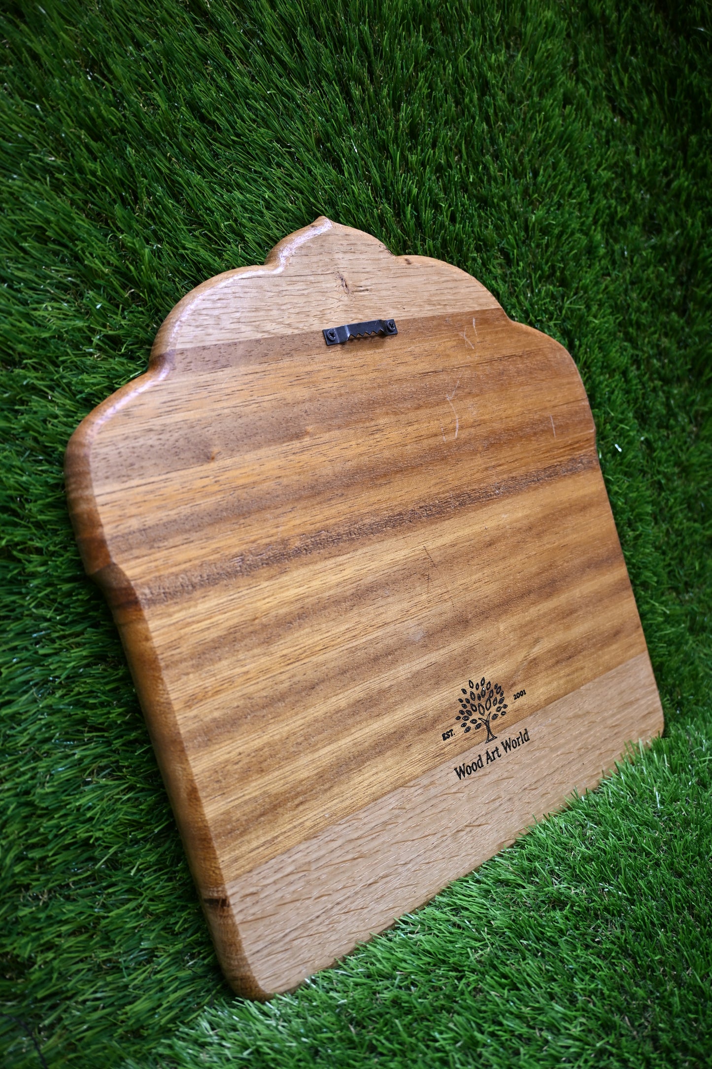 Carved Wooden Icon – Iroko wood