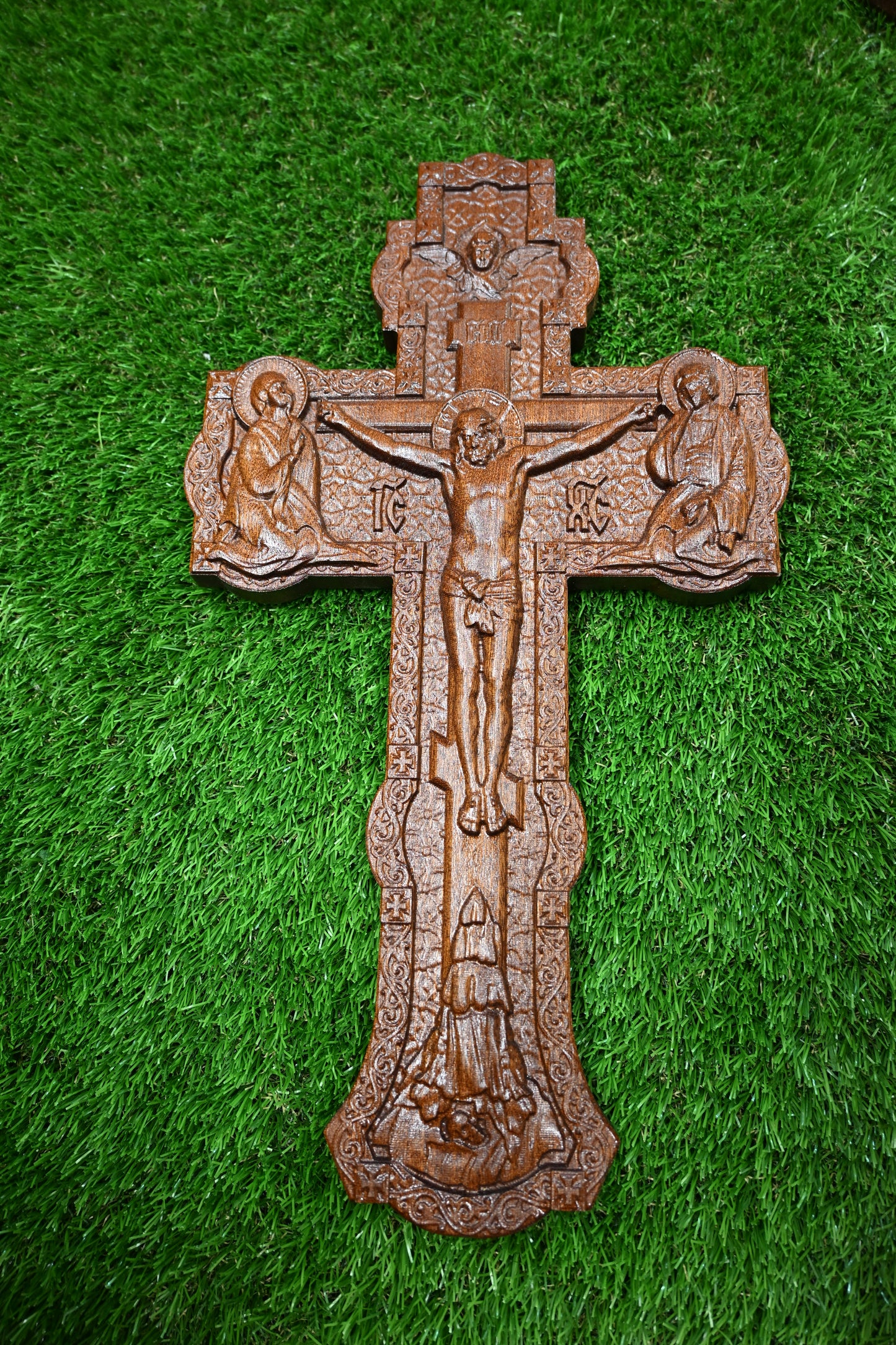 Wooden Cross – Sapele Hardwood