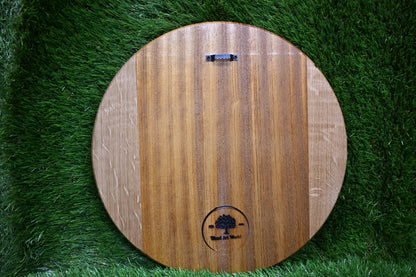 Round Last Supper Plaque – Oak & Iroko