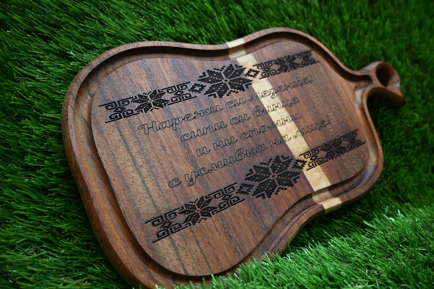 Handmade Cutting Board – Oak & Jatoba