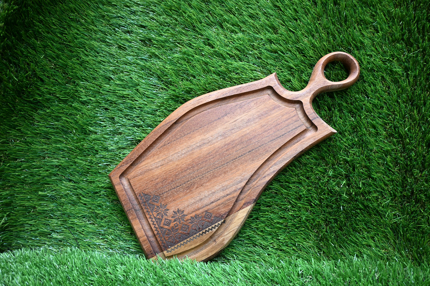 Handmade Cutting Board – Oak & Jatoba wood