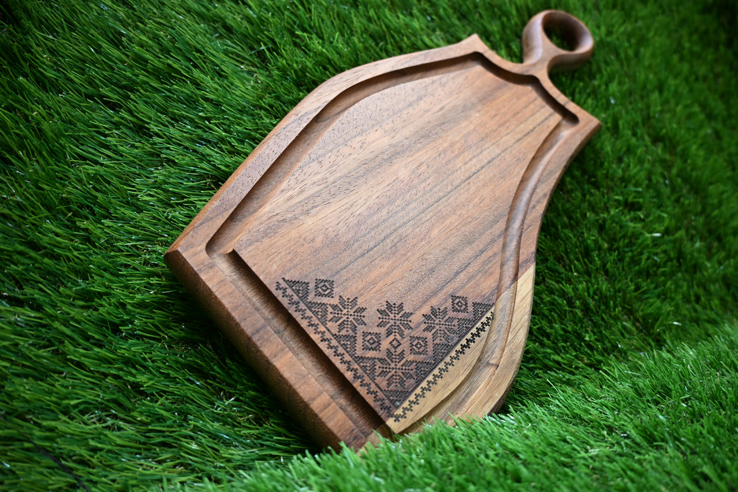 Handmade Cutting Board – Oak & Jatoba wood