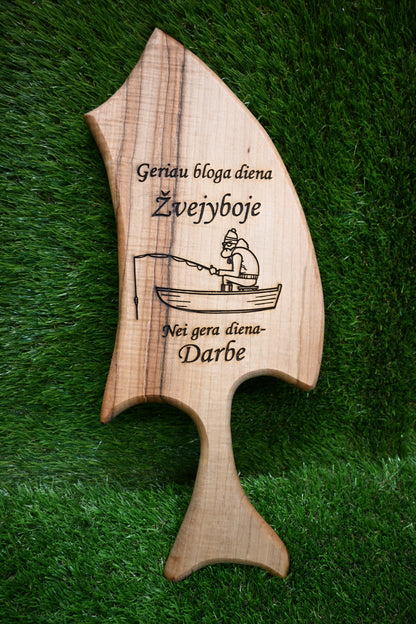 Custom Handcrafted Cutting Board – Personalised Text in Any Language