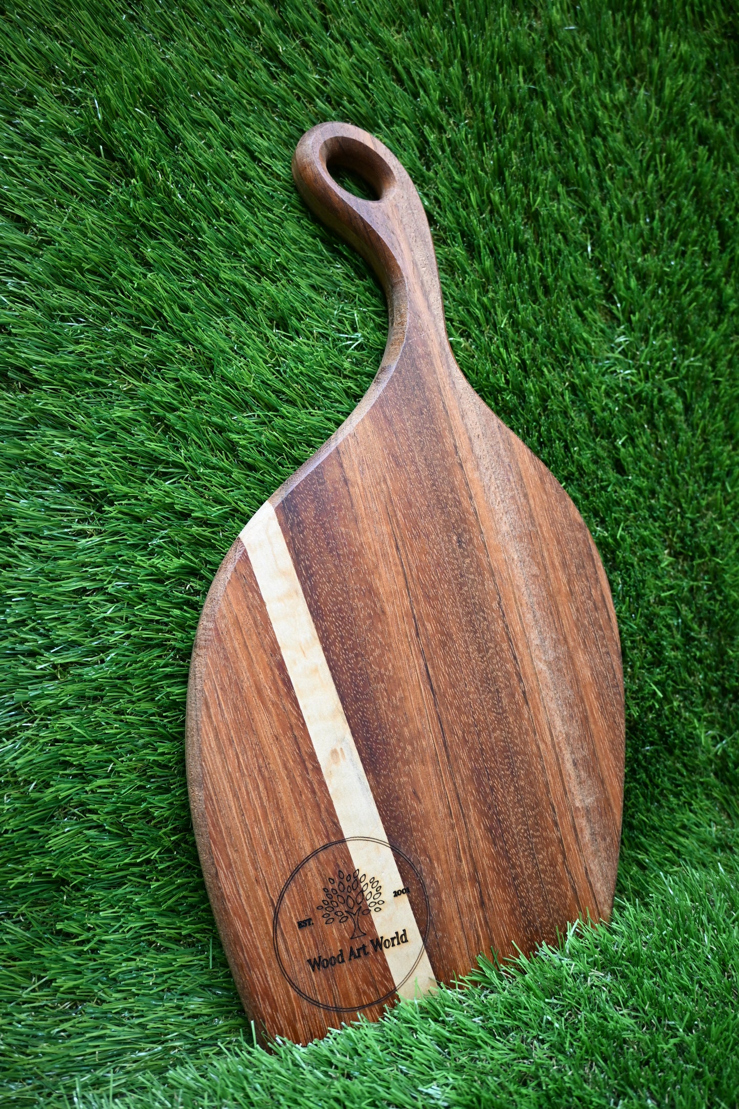 Custom Handcrafted Cutting Board – Personalised Text in Any Language