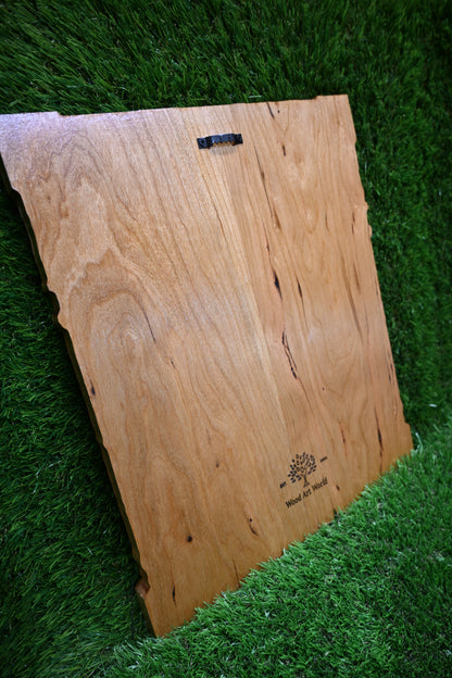 Jesus Christ Carved Icon - Cherry wood