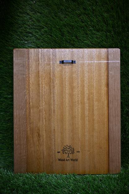 St. Nicholas Carve Icon - Iroko Wood