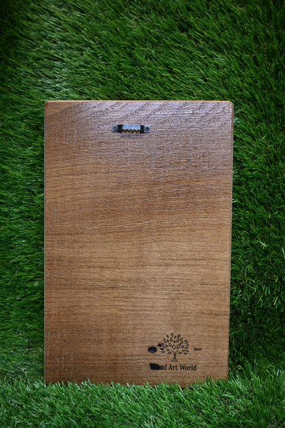 St. Ivan Rilski Carve Icon – Dark Oak