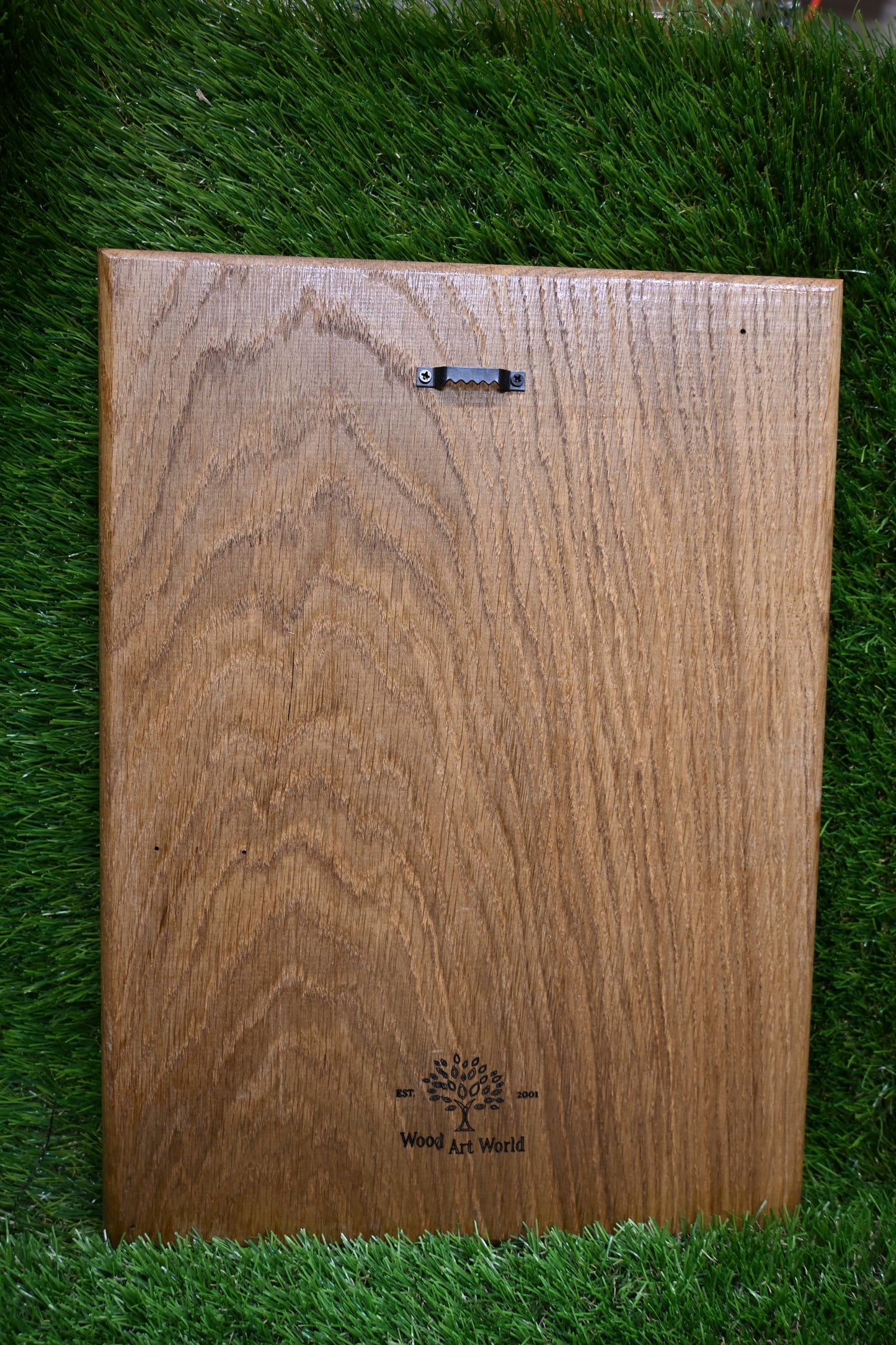 St. Ivan Rilski Carve Icon – Dark Oak