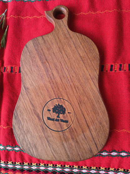 Cutting board made of Jatoba (Brazilian Cherry)