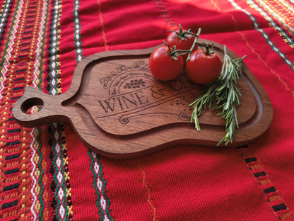 Cutting board made of Jatoba (Brazilian Cherry)