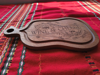 Cutting board made of Jatoba (Brazilian Cherry)
