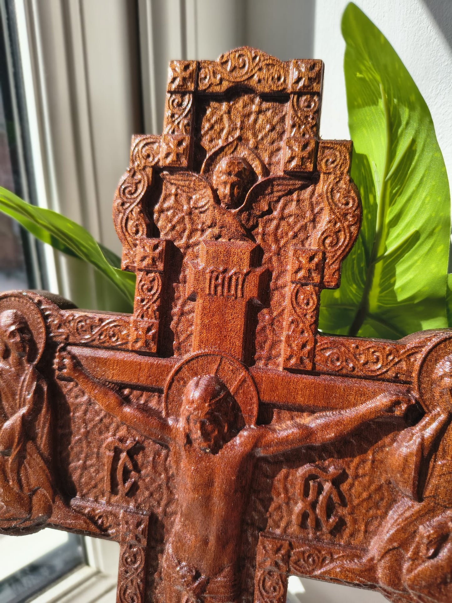 Carved Cross – A Symbol of Faith and Spiritual Strength