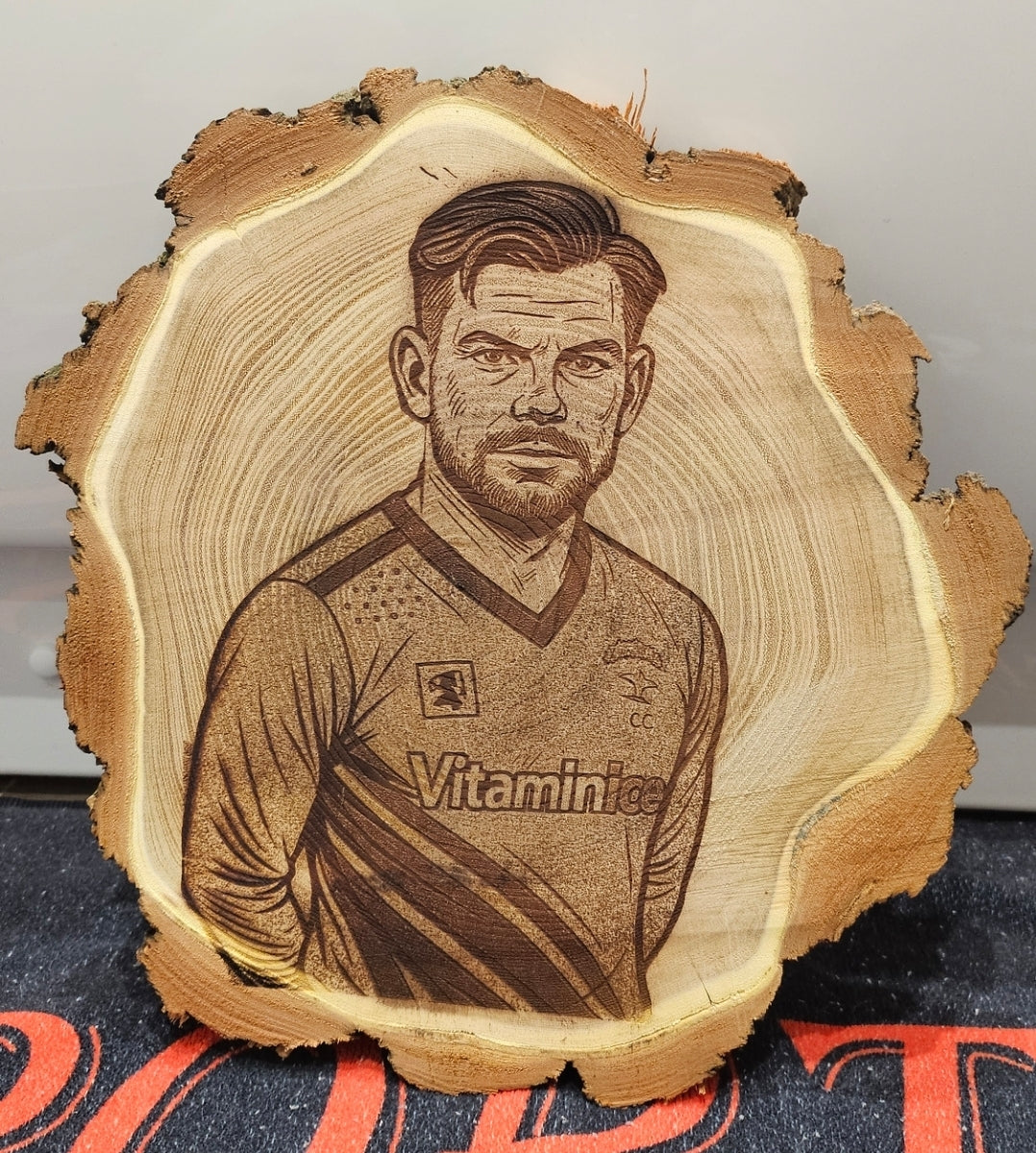 Personalised Laser-Engraved Wood Art